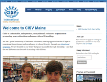 Tablet Screenshot of maine.cisvusa.org